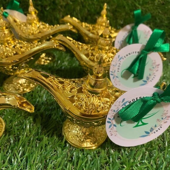 Mini Lâmpada com Tag Personalizadas