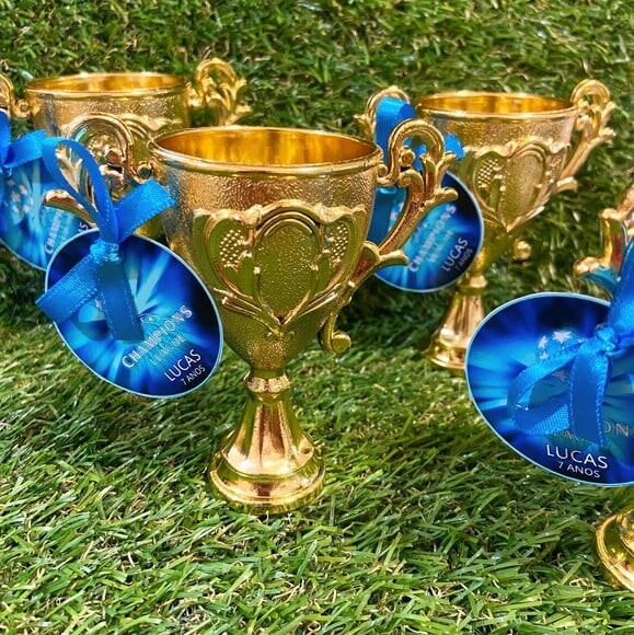 Troféu com Tag Personalizada