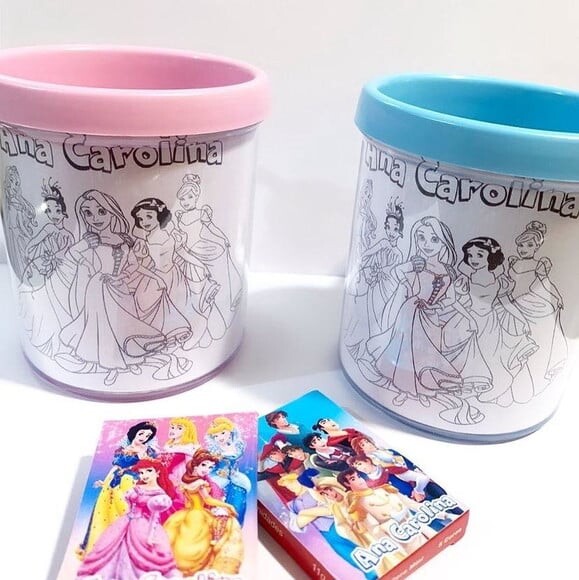 Caneca para Colorir