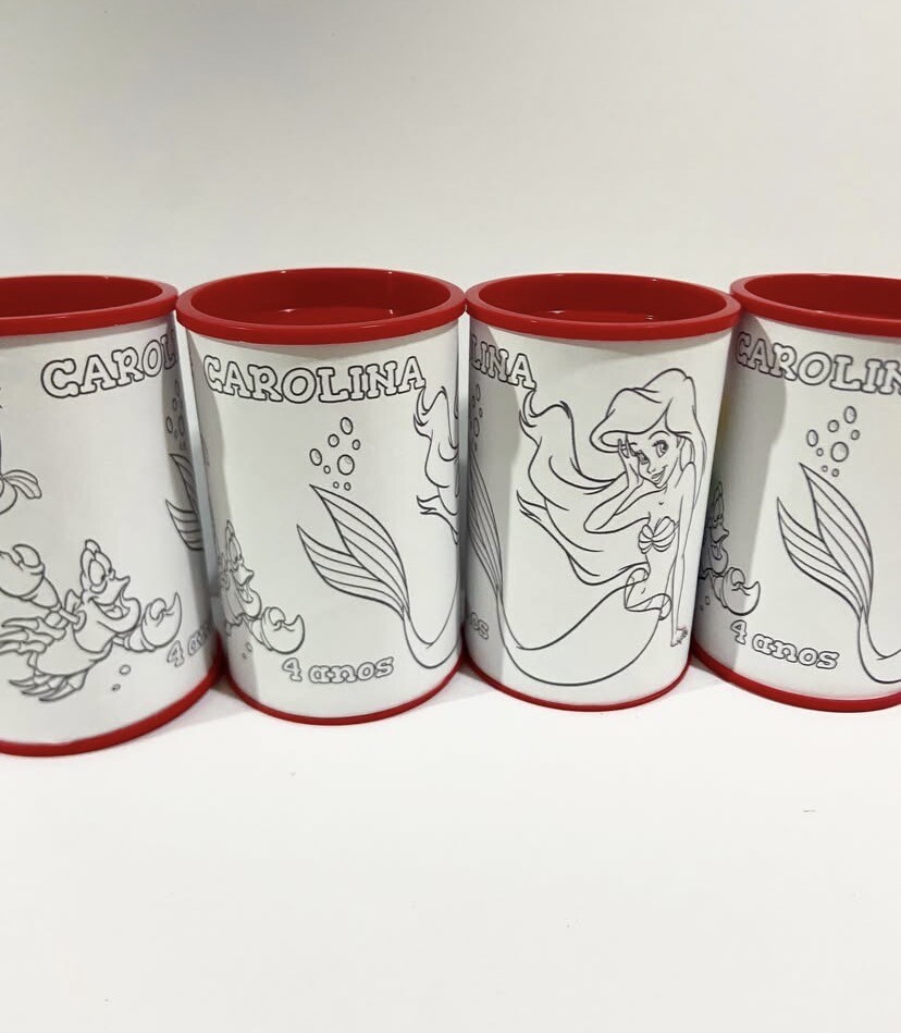 Cofre de Colorir Personalizado
