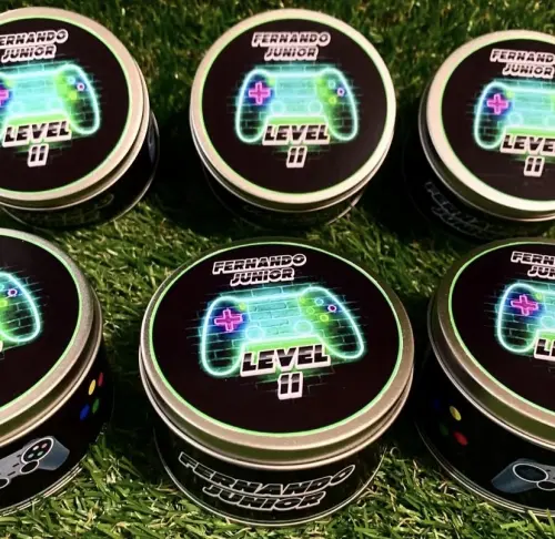 Lata gamer personalizada