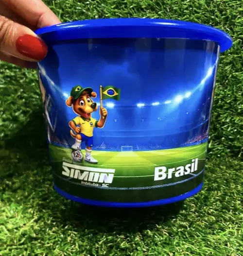 Baldinho de pipoca personalizado 1,5L