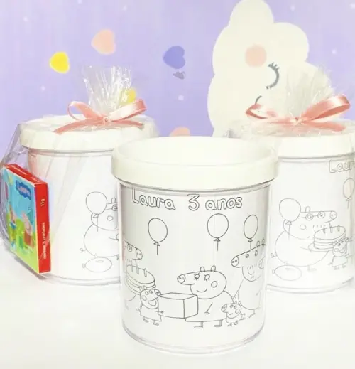 Caneca de Colorir Personalizada