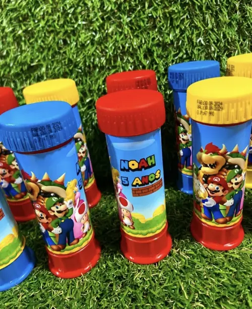 Lembrancinha Bolha de sabão personalizada