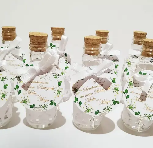 Garrafinha com tercinho personalizada