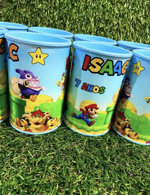 Cofrinho Super Mário Personalizado