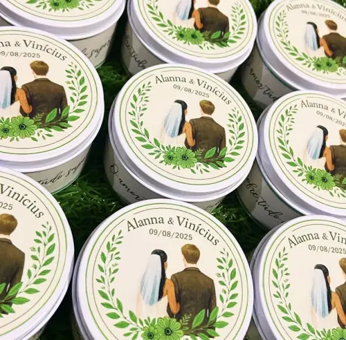 Lata para Casamento Personalizada