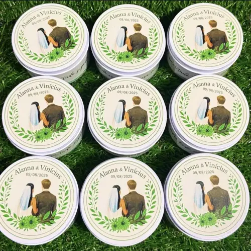 Lata para Casamento Personalizada