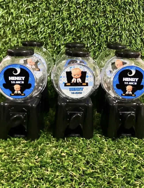 Mini baleiro candy personalizado
