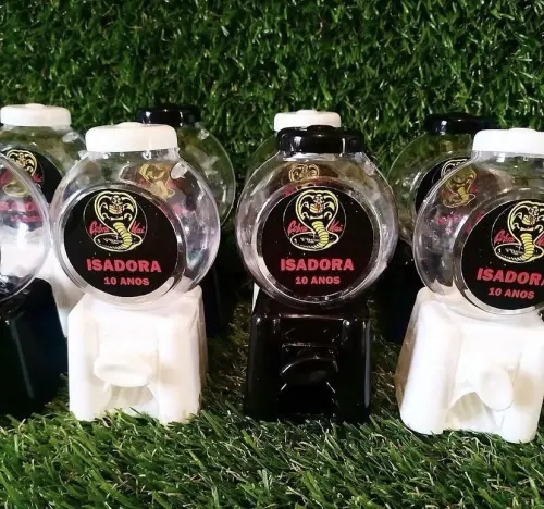 Mini baleiro personalizado
