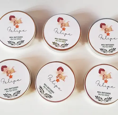Latinhas com tercinho personalizadas