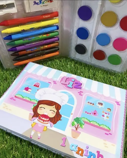 Estojo de pintura personalizado