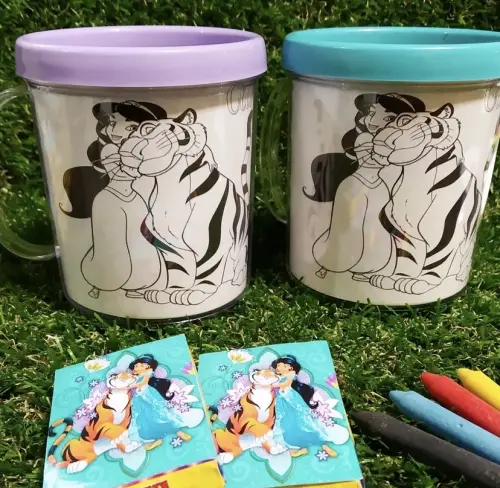Caneca de colorir personalizada