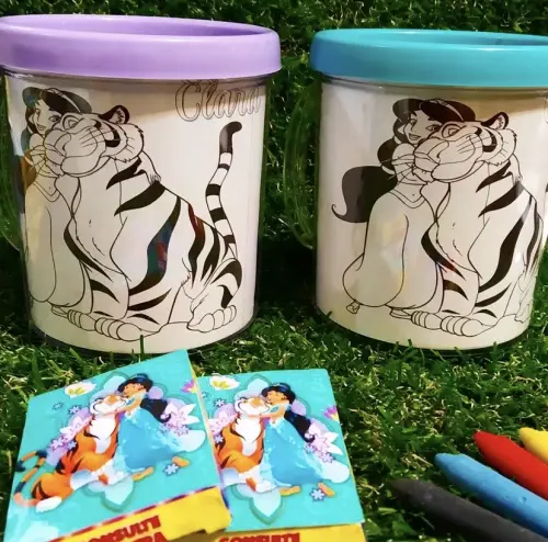 Caneca de colorir personalizada