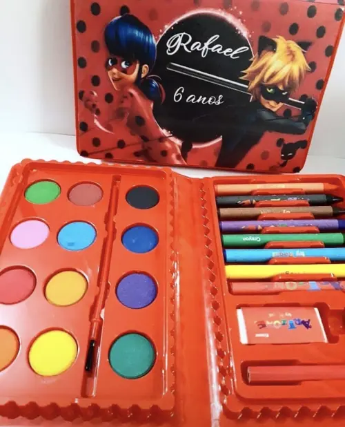 Estojo de pintura personalizado