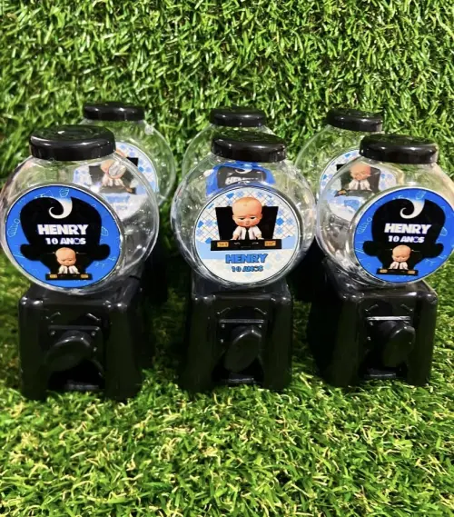 Mini baleiro personalizado