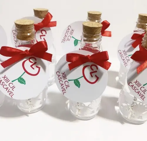 Garrafinha batizado Personalizada