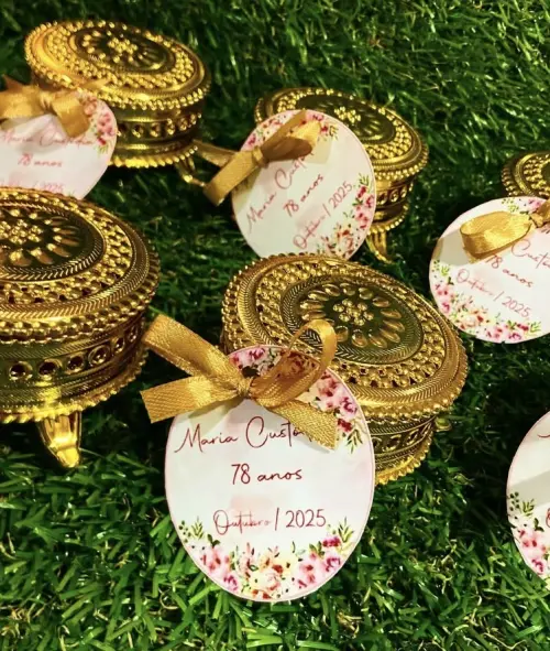 Mini porta joia personalizado