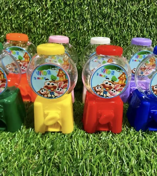 Mini baleiro personalizado