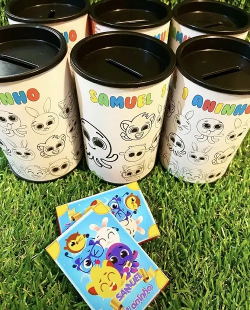 Cofrinho de colorir Personalizado