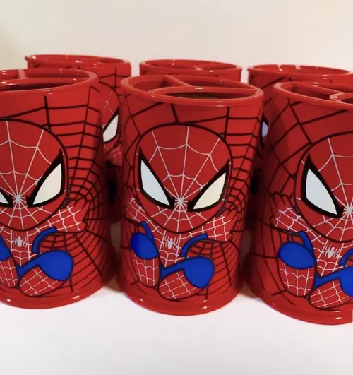 Porta lápis personalizado Super Heróis Baby