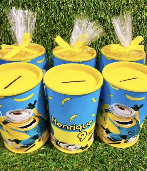 Cofrinhos personalizados Minions