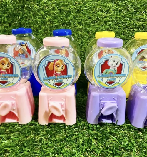 Mini baleiro personalizado