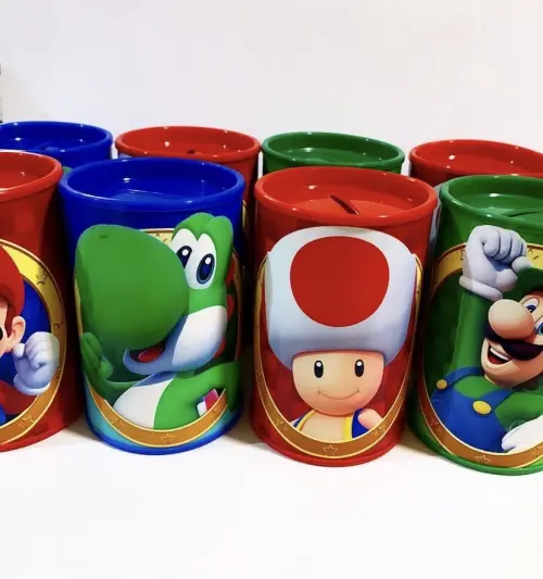 Cofrinho personalizado Super Mario