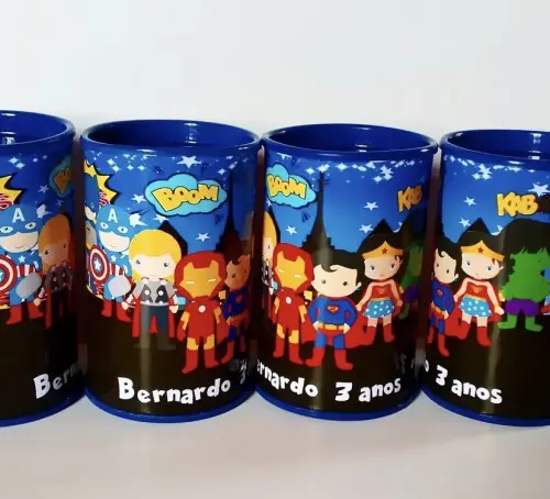 Cofrinhos personalizados heróis