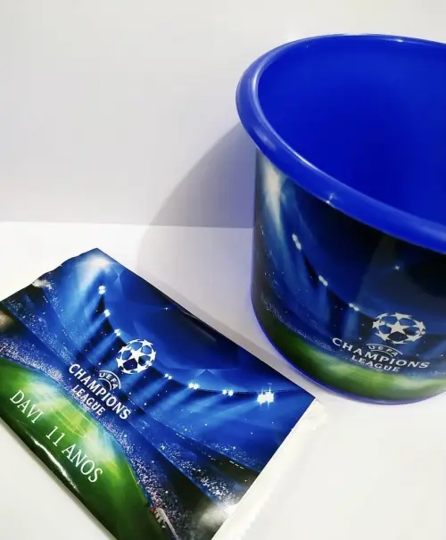 Baldinho + Pipoca personalizada