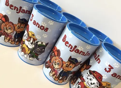 Cofrinho personalizado Patrulha