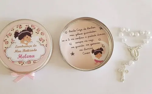 Latinha personalizada com tercinho