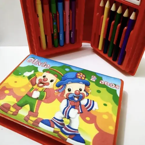 Estojo de pintura personalizado