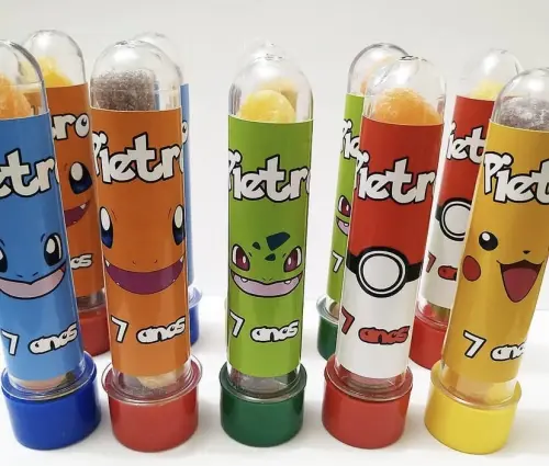 Tubete personalizado Pokémon