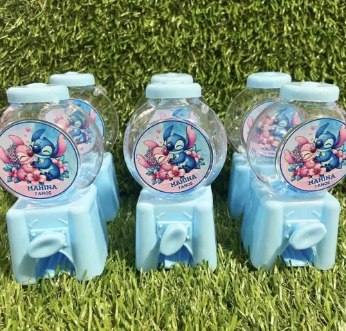 Mini baleiro personalizado Stitch