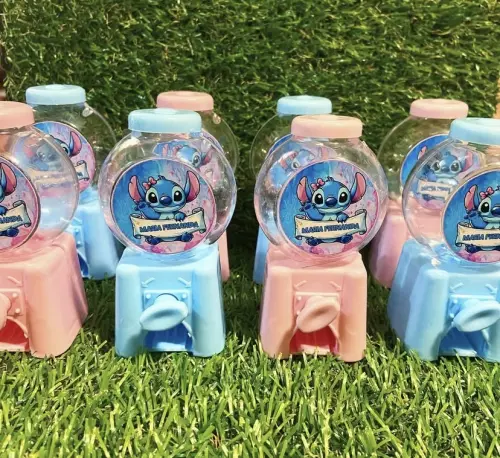 Mini baleiro personalizado Stitch
