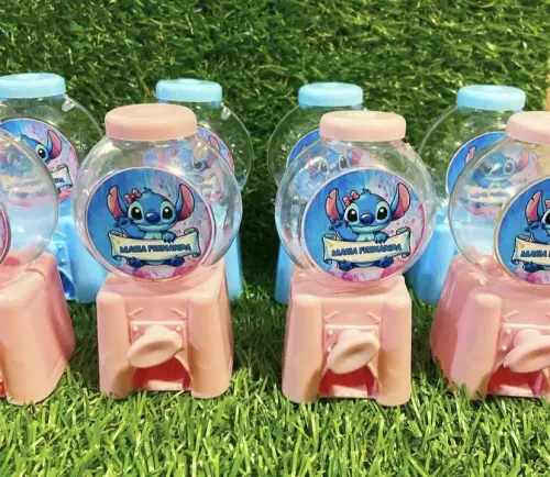 Mini baleiro personalizado Stitch