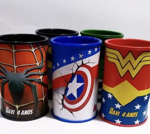 Cofrinhos personalizados heróis