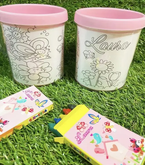 Caneca de Colorir Personalizada