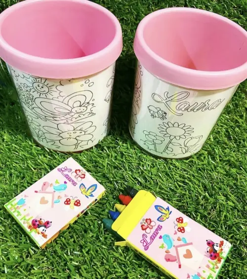 Caneca de Colorir Personalizada