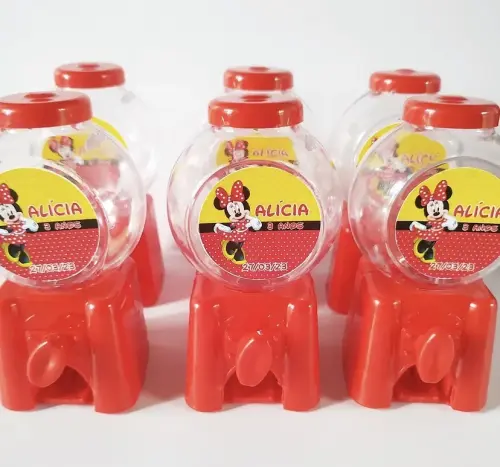 Mini baleiro personalizado