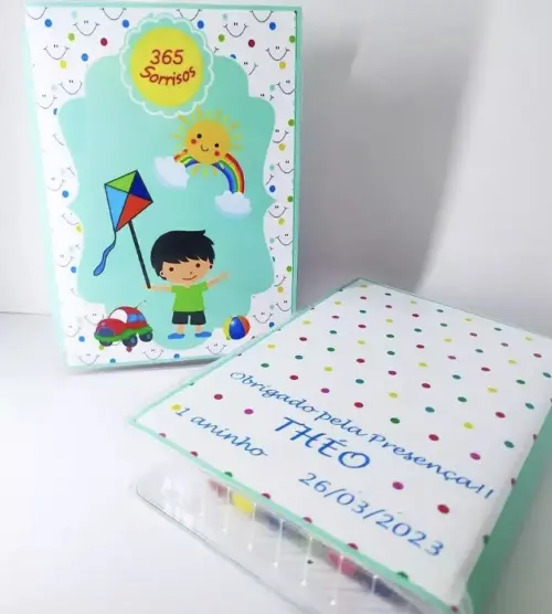 Estojo de pintura personalizado