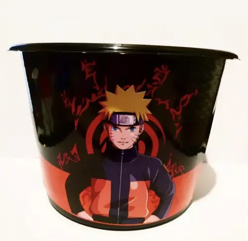 Baldinho de pipoca  Naruto personalizado