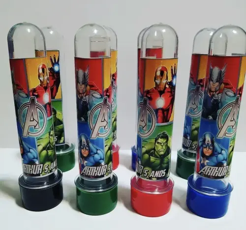 Tubete Personalizado Super Heróis