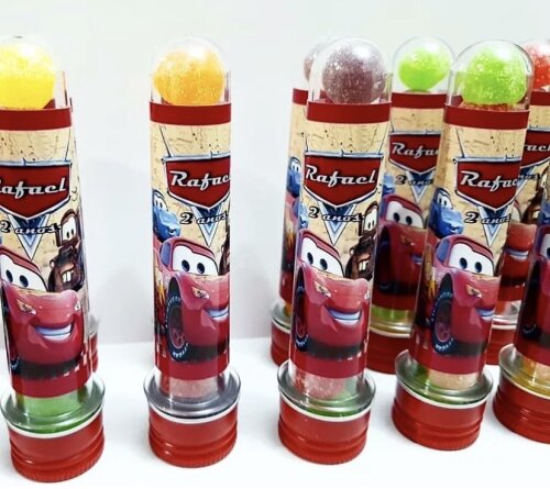 Tubete personalizado Carros