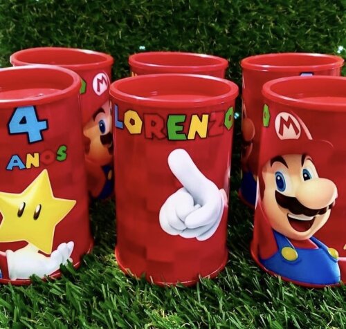 Cofrinho personalizado Super Mario