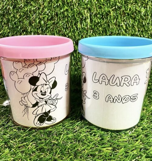 Caneca de Colorir Personalizada