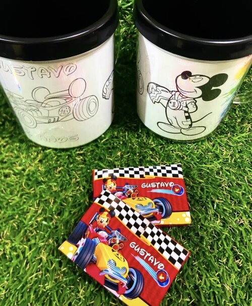 Caneca de Colorir Personalizada