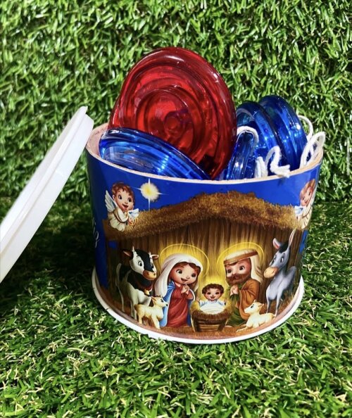Tubo lata personalizada Natal