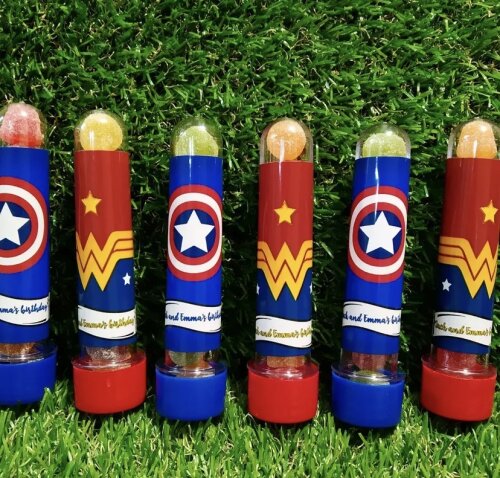 Tubete Personalizado Super Heróis